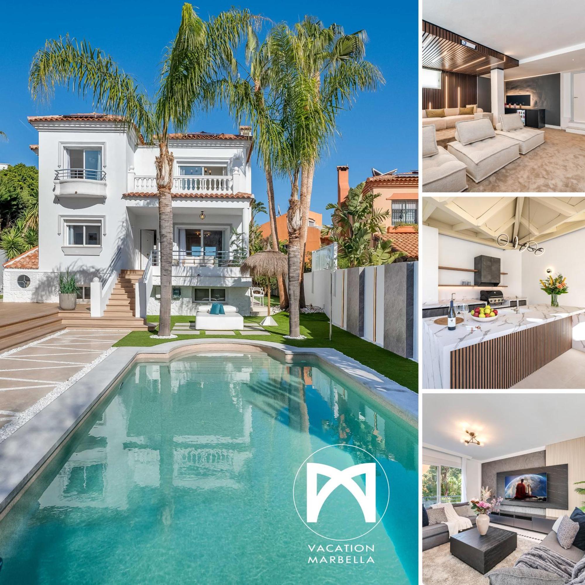 Vacation Marbella I Sunny Camelia Villa Heated Pool, Recently Renovated, Best Residential Neighborhood In Benalmadena, Short Walk To The Beach, Cinema Room מראה חיצוני תמונה